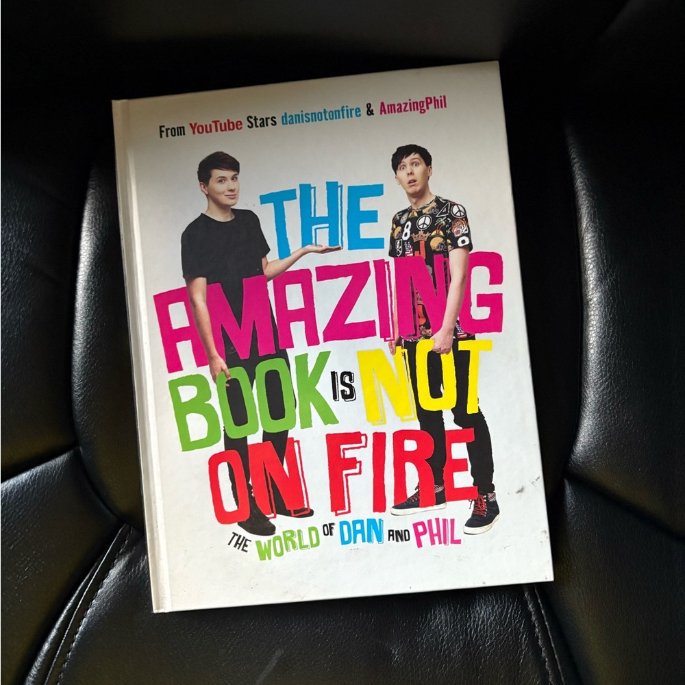 The Amazing Book Is Not On Fire by Dan and Phil - Multicolor Cover